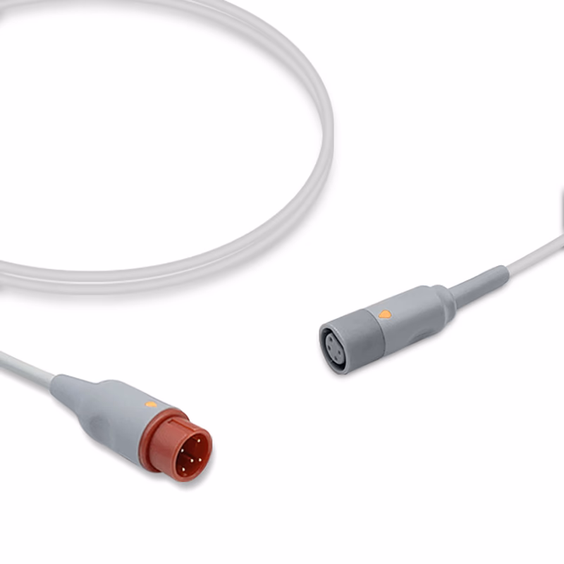 Compatible IBP Adapter Cable (for use with Infinium, used with Mindray, Transducer) Reusable, 4.0m SKU: IBP-INF-MIR40