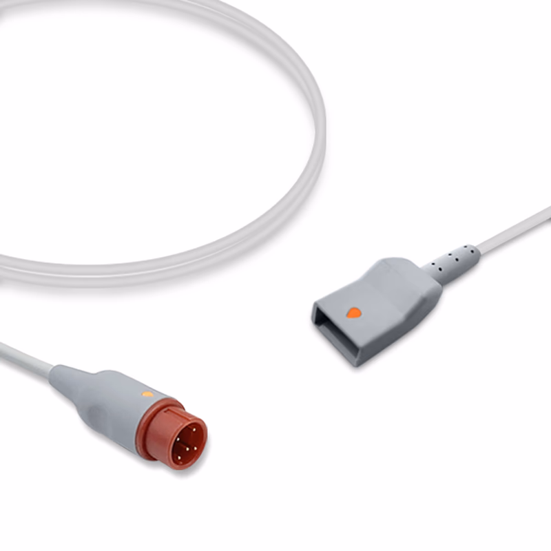 Compatible IBP Adapter Cable (comparable to Infinium P02118, used with Utah, Transducer) Reusable, 4.0m SKU: IBP-INF-UT40