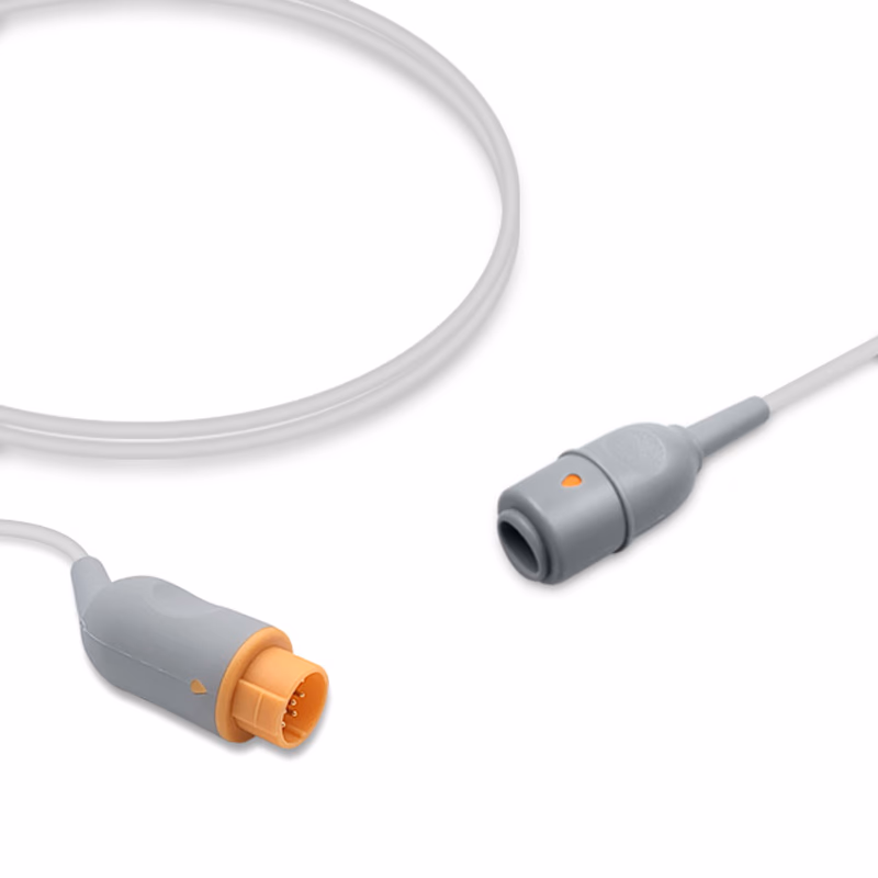 Compatible IBP Adapter Cable (for use with Kontron, used with Edwards, Transducer) Reusable, 4.0m SKU: IBP-KTN-EW40