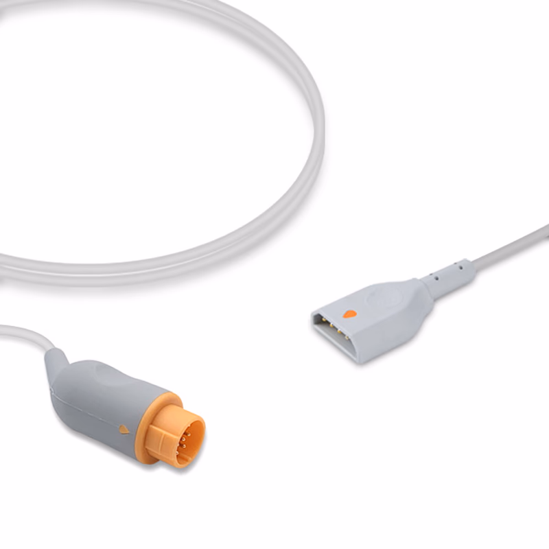 Compatible IBP Adapter Cable (for use with Kontron, used with PVB, Transducer) Reusable, 4.0m SKU: IBP-KTN-PVB40