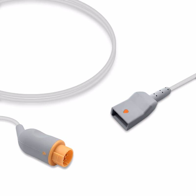 Compatible IBP Adapter Cable (for use with Kontron, used with Utah, Transducer) Reusable, 4.0m SKU: IBP-KTN-UT40
