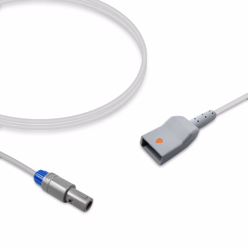 Compatible IBP Adapter Cable (for use with MEDOS, used with Utah, Transducer) Reusable, 4.0m SKU: IBP-MD-UT40