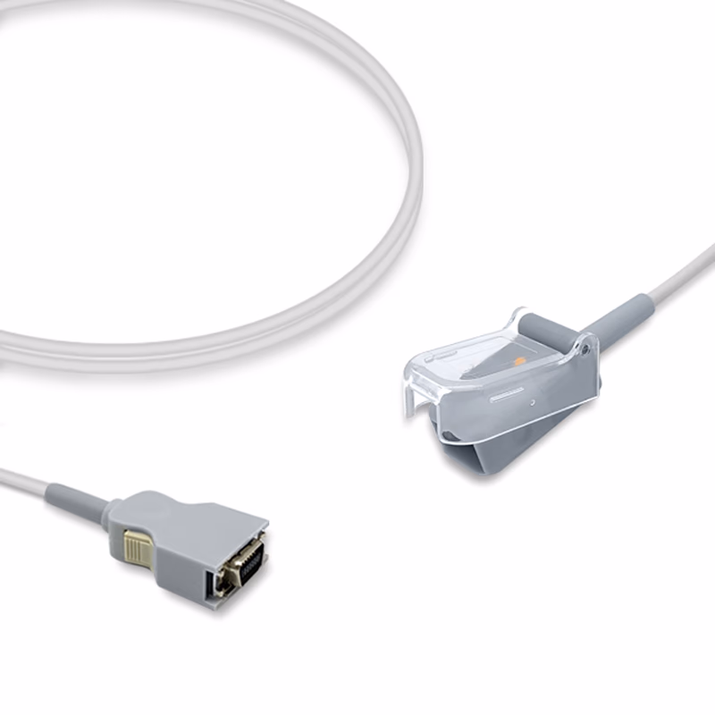 Compatible SpO2 Adapter Cable 2.4m (comparable to Nellcor SCP-10, used with Oxismart Sensors) Reusable SKU: SA-002-24