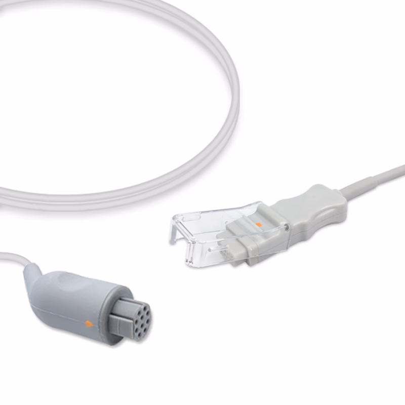 Compatible SpO2 Adapter Cable 1.2m (comparable to GE Healthcare OXY-C1, used with Datex Ohmeda Sensors) Reusable SKU: SA-014-12