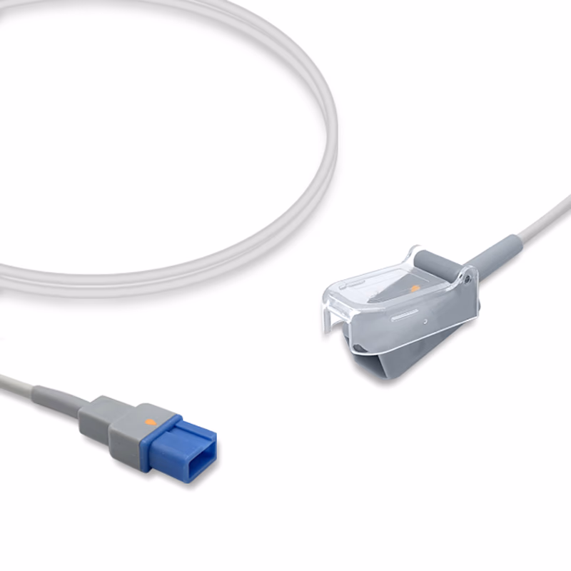 Compatible SpO2 Adapter Cable 2.4m (comparable to Spacelabs 700-0030-00, used with Nellcor Oxismart Sensors) Reusable SKU: SA-026-24