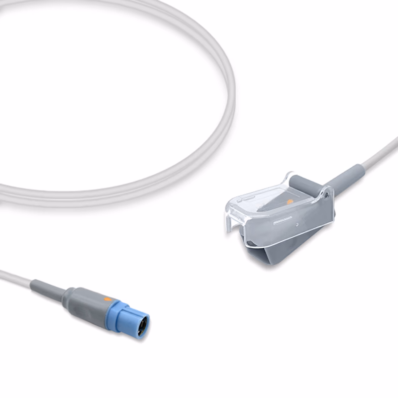 Compatible SpO2 Adapter Cable 1.2m (comparable to Draeger MS24303, used with Masimo LNCS Sensors) Reusable SKU: SA-028RB-12LS