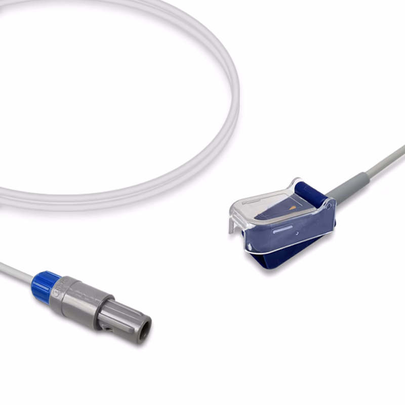 Compatible SpO2 Adapter Cable 3.0m (comparable to Mindray 0010-20-42595, used with Nellcor OxiMax Sensors) Reusable SKU: SA-052X-30
