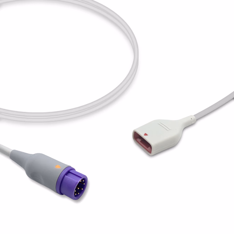Compatible SpO2 Adapter Cable 3.0m (comparable to Mindray 040-003310-00, used with Masimo RD Sensors) Reusable SKU: SA-053RB-30RD