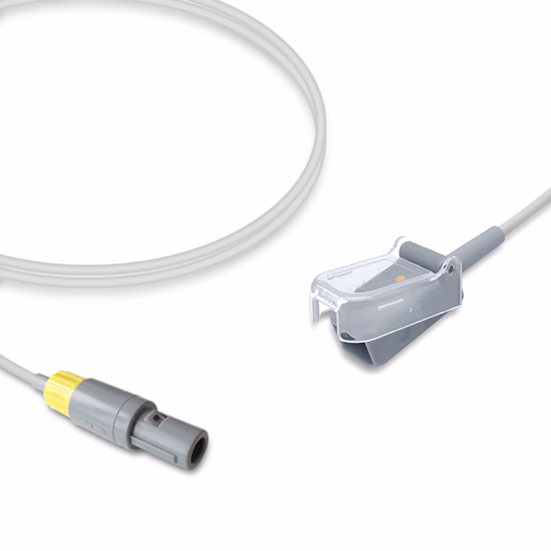 Compatible SpO2 Adapter Cable 2.4m (used with Digital Sensors) Reusable SKU: SA-074D-24