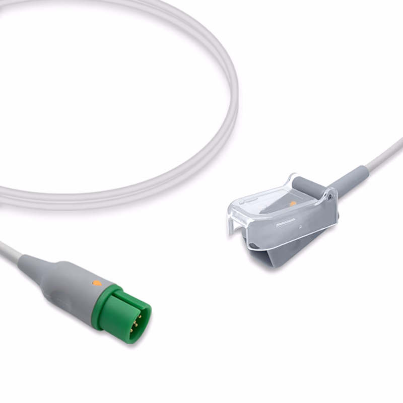 Compatible SpO2 Adapter Cable 2.4m (comparable to Bionet SPCBL-420) Reusable SKU: SA-085-24BN