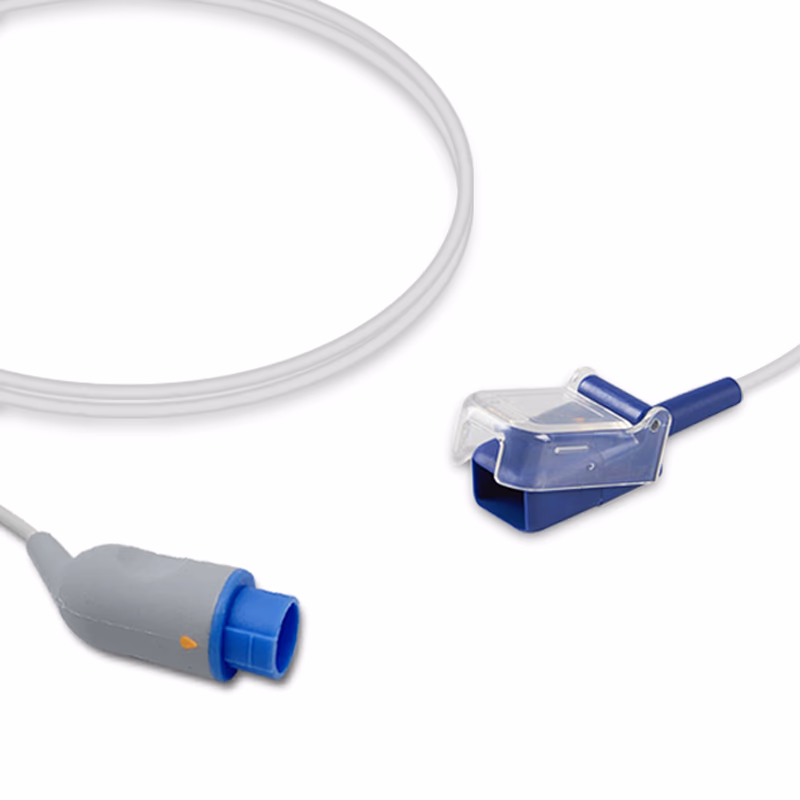 Compatible SpO2 Adapter Cable 3.0m (for use with Mennen Medical, used with Nellcor OxiMax Sensors) Reusable SKU: SA-094X-30