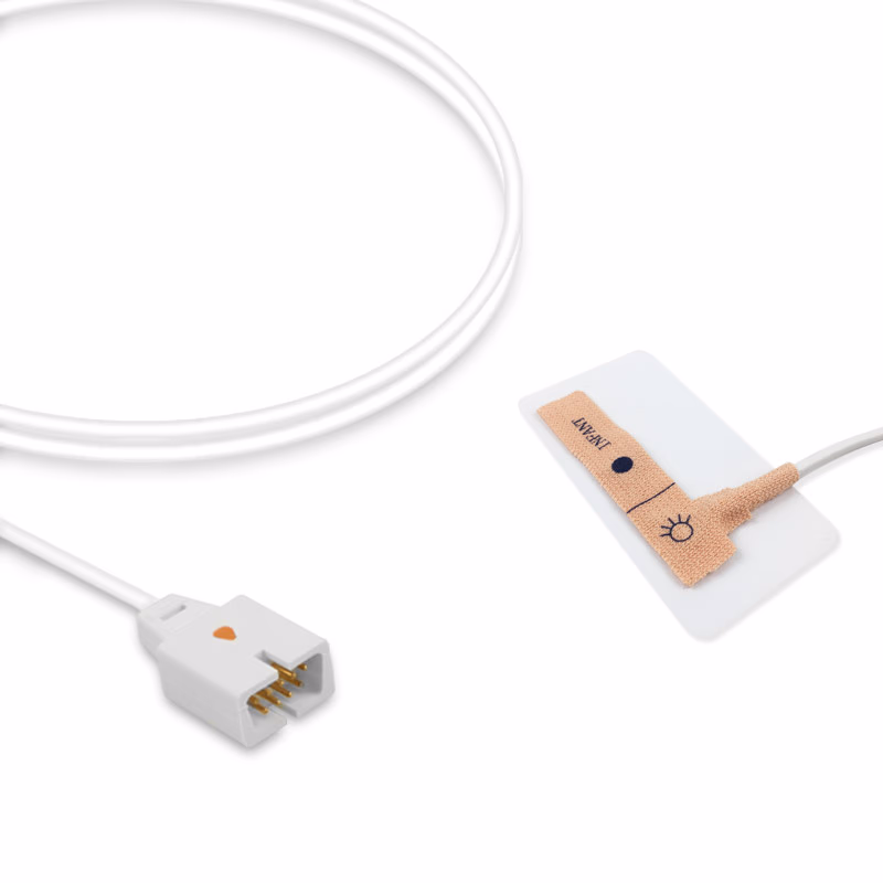 Compatible Infant Non-woven Adhesive SpO2 Sensor 0.9m (comparable to Nellcor I20, Technology: Oxismart) Disposable SKU: SSD-001-W09I