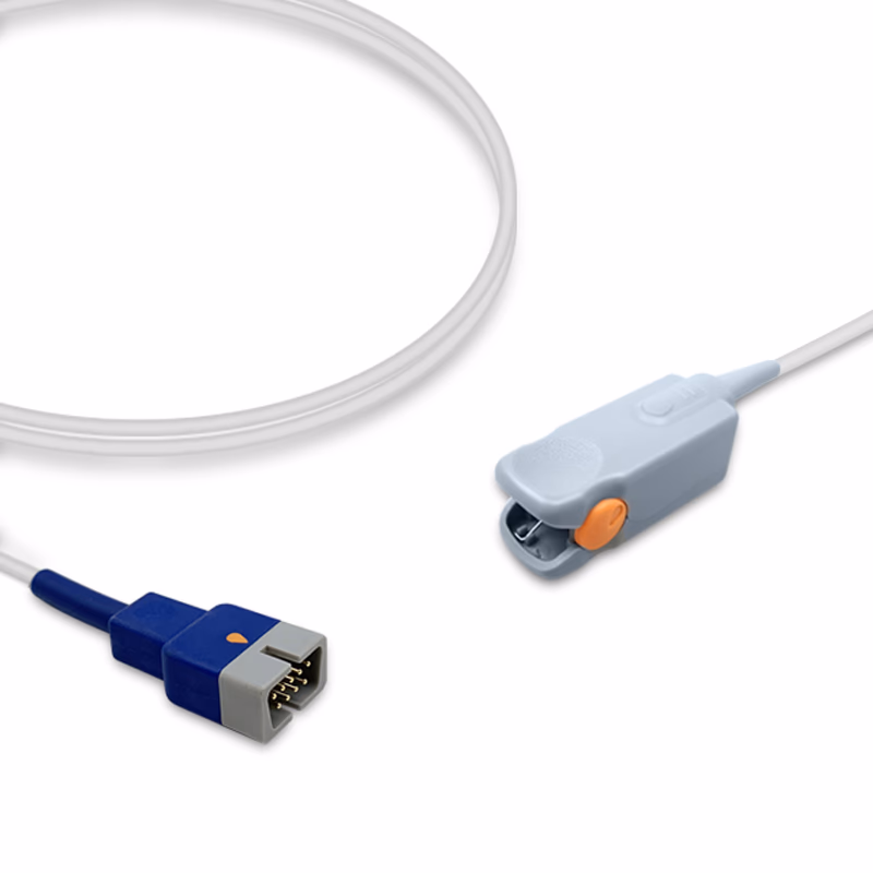Compatible Pediatric Finger Clip SpO2 Sensor 1.0m (comparable to Nellcor D-YSPD, Technology: OxiMax) Reusable SKU: SS-001XC-PF10