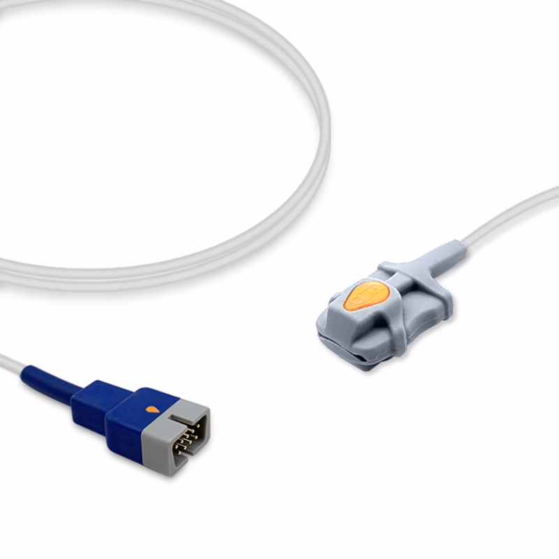 Compatible Pediatric Soft Tip SpO2 Sensor 1.0m (comparable to Nellcor FLEXMAX-P, Technology: OxiMax) Reusable SKU: SS-001XC-PS10