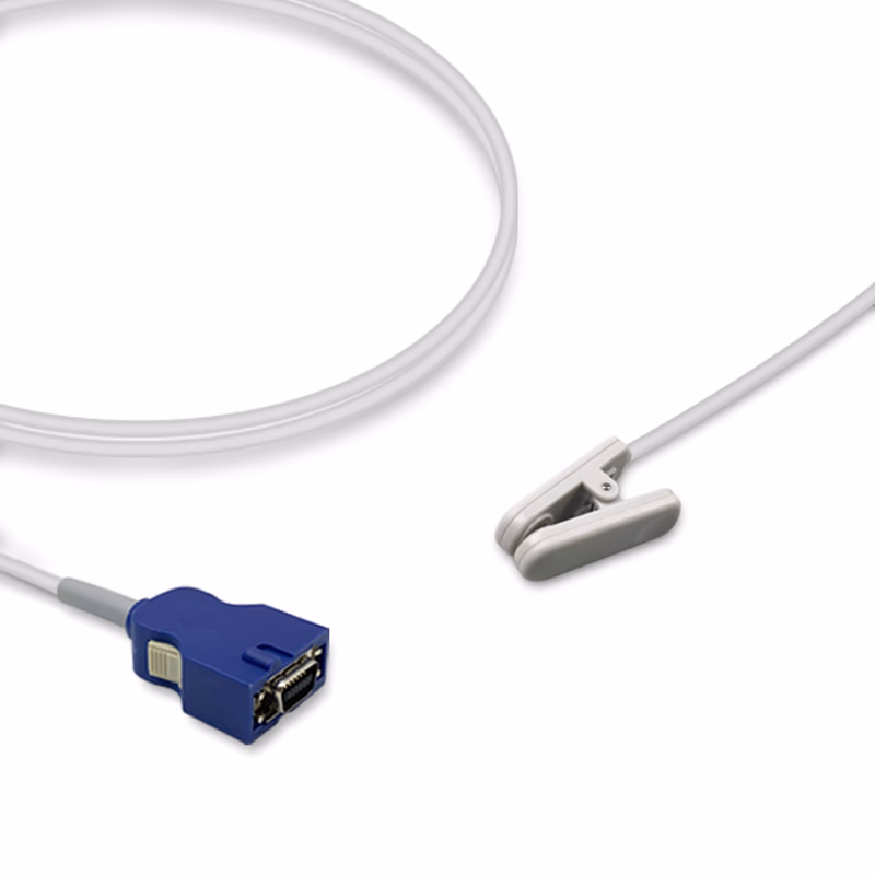 Compatible Adult Ear Clip SpO2 Sensor 3.0m (for use with Nellcor, Technology: OxiMax) Reusable SKU: SS-003XC-AE30