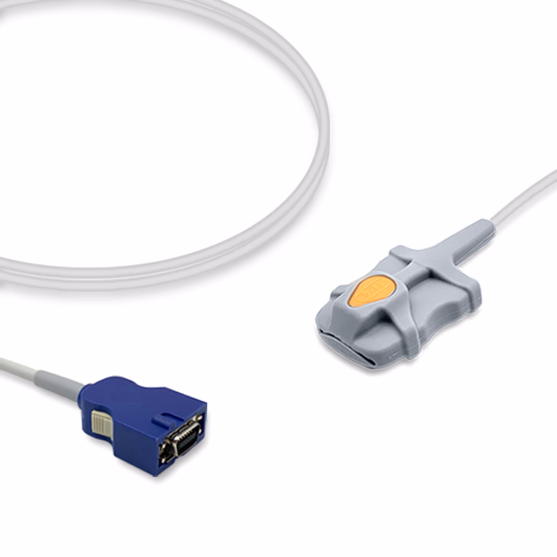 Compatible Adult Soft Tip SpO2 Sensor 3.0m (comparable to Nellcor SS-003XN-AS30, Technology: OxiMax) Reusable SKU: SS-003XC-AS30