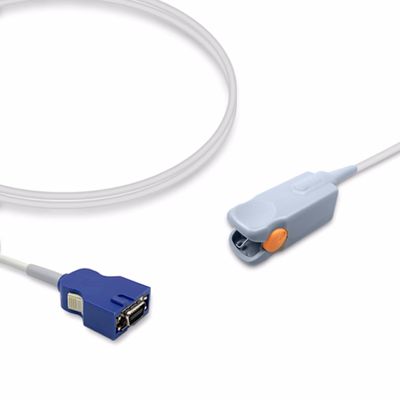 Compatible Pediatric Finger Clip SpO2 Sensor 3.0m (for use with Nellcor, Technology: OxiMax) Reusable SKU: SS-003XC-PF30