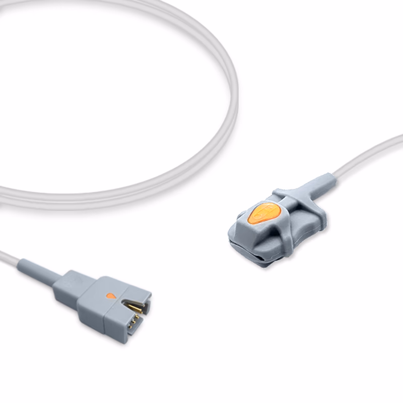 Compatible Pediatric Soft Tip SpO2 Sensor 1.0m (comparable to Masimo 1864, Technology: LNCS) Reusable SKU: SS-005RB-PS10