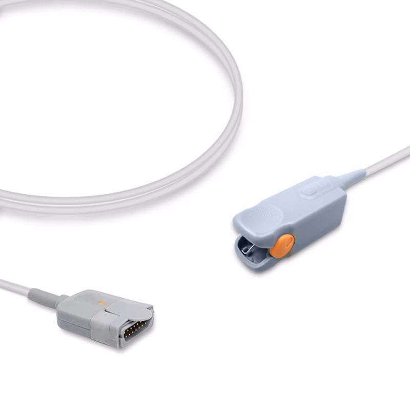 Compatible Pediatric Finger Clip SpO2 Sensor 1.0m (comparable to Masimo 2502 (M-LNCS DCIP), Technology: M LNCS) Reusable SKU: SS-007RB-PF10