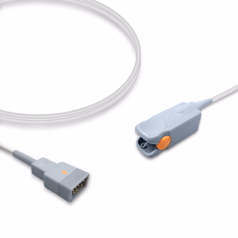 Compatible Pediatric Finger Clip SpO2 Sensor 1.0m (for use with Datex Ohmeda) Reusable SKU: SS-013-PF10
