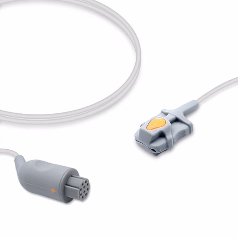 Compatible Pediatric Soft Tip SpO2 Sensor 3.0m (for use with Datex Ohmeda) Reusable SKU: SS-014-PS30