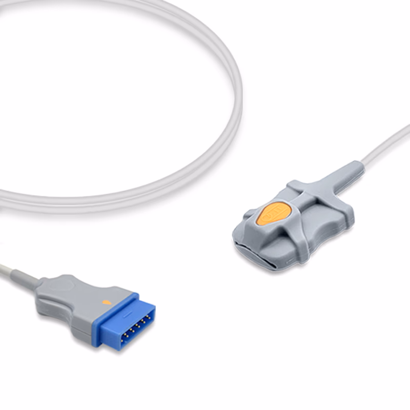 Compatible Adult Soft Tip SpO2 Sensor 3.0m (for use with GE Healthcare, Technology: Masimo Rainbow) Reusable SKU: SS-015RB-AS30