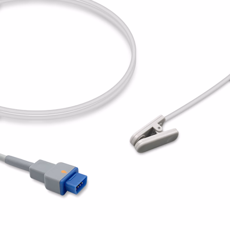 Compatible Adult Ear Clip SpO2 Sensor 1.0m (comparable to GE Healthcare TS-E-D, Technology: Trusignal) Reusable SKU: SS-018-AE10
