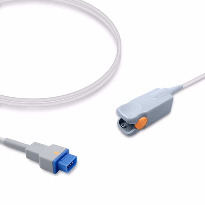 Compatible Pediatric Finger Clip SpO2 Sensor 1.0m (for use with Datex Ohmeda, Technology: GE Trusignal) Reusable SKU: SS-018-PF10