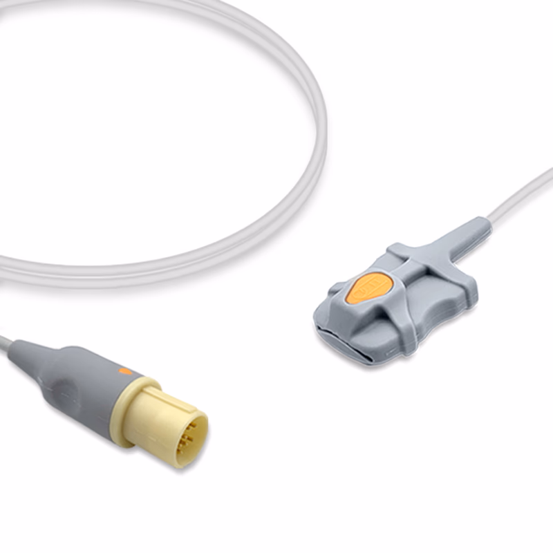 Compatible Adult Soft Tip SpO2 Sensor 3.0m (for use with Hellige, Technology: Nellcor Oxismart) Reusable SKU: SS-021-AS30