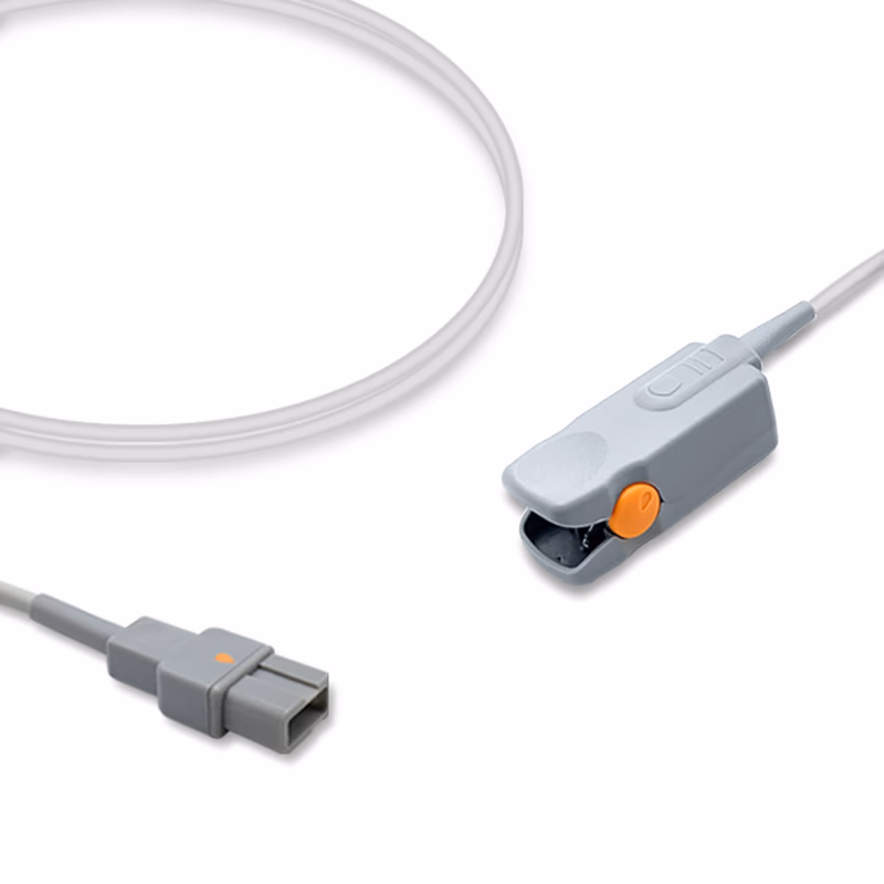 Compatible Adult Finger Clip SpO2 Sensor 3.0m (for use with Spacelabs, Technology: Masimo SET) Reusable SKU: SS-026RB-AF30