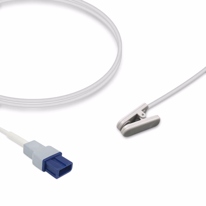 Compatible Adult Ear Clip SpO2 Sensor 3.0m (for use with Spacelabs, Technology: Nellcor OxiMax) Reusable SKU: SS-026XC-AE30