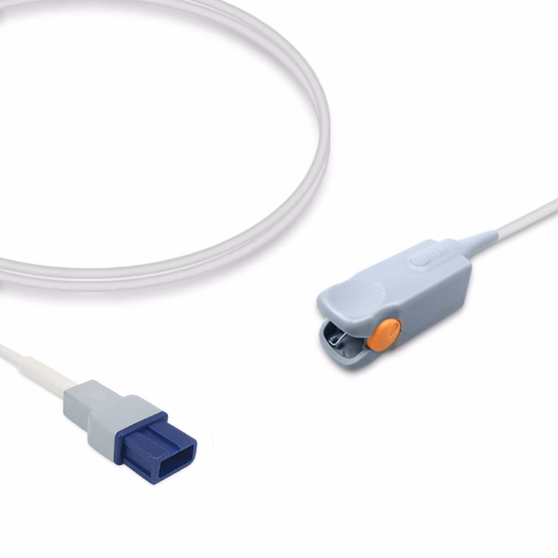 Compatible Pediatric Finger Clip SpO2 Sensor 3.0m (for use with Spacelabs, Technology: Nellcor OxiMax) Reusable SKU: SS-026XC-PF30