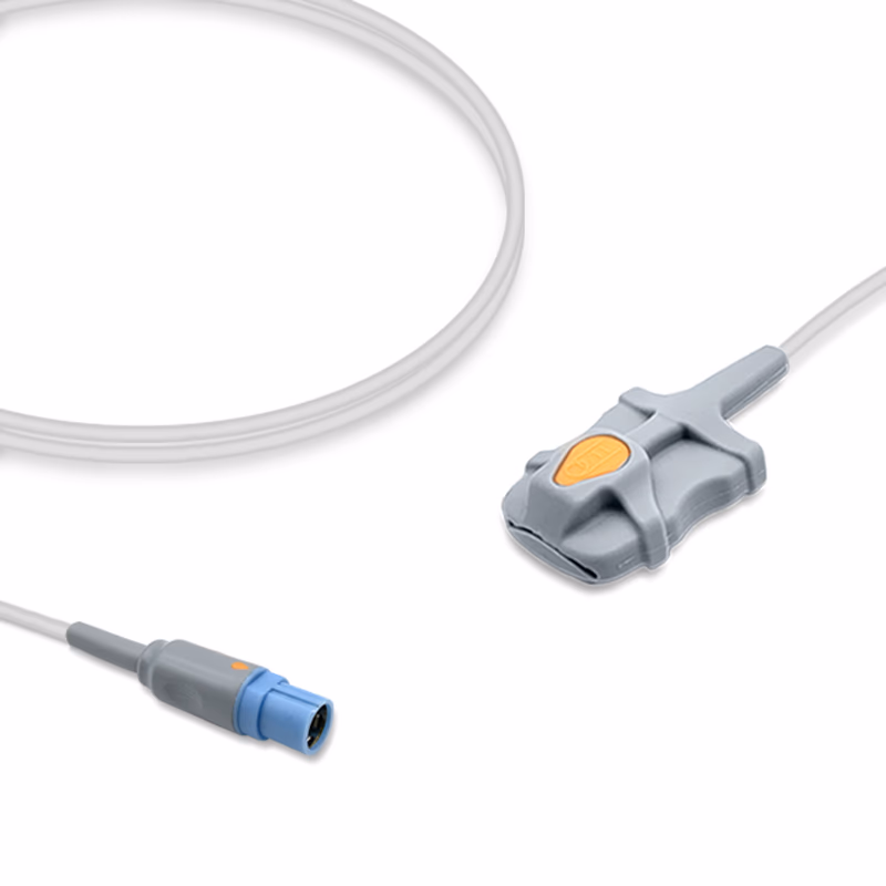 Compatible Adult Soft Tip SpO2 Sensor 3.0m (for use with Siemens, Technology: Masimo SET) Reusable SKU: SS-028RB-AS30
