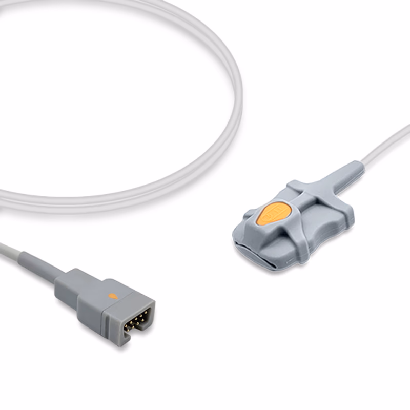 Compatible Adult Soft Tip SpO2 Sensor 1.0m (comparable to Dixtal 9168-00 (Soft Tip), Technology: Novametrix) Reusable SKU: SS-031-AS10