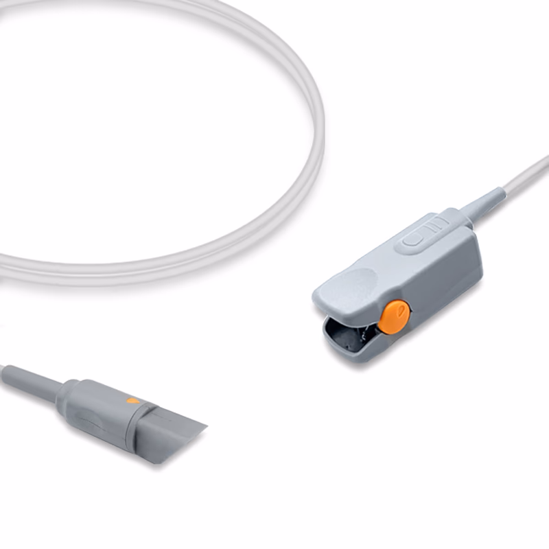 Compatible Adult Finger Clip SpO2 Sensor 1.0m (comparable to Dixtal 8744-00, Technology: Novametrix) Reusable SKU: SS-032-AF10