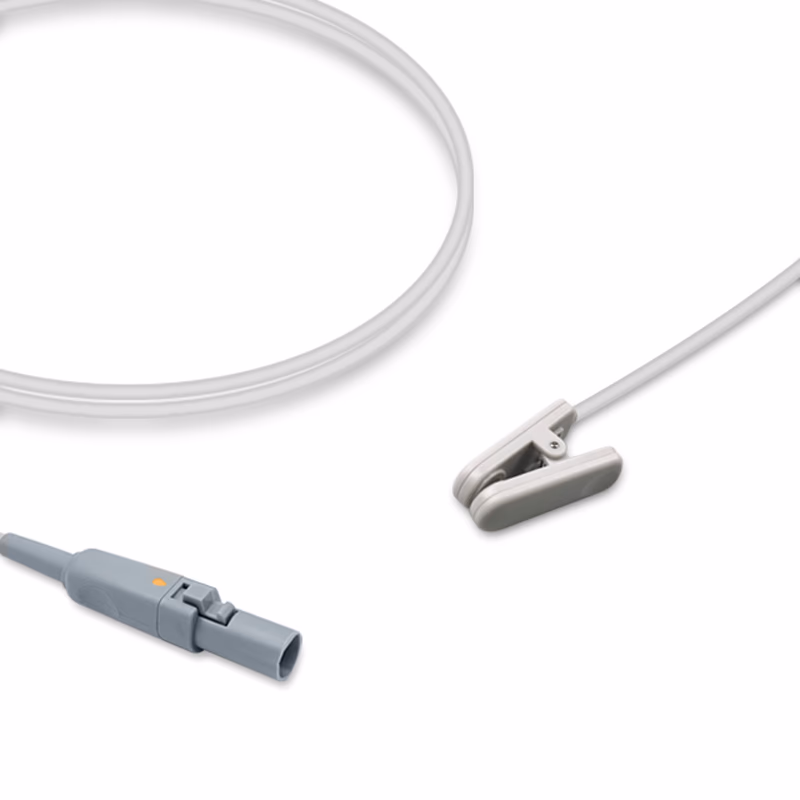 Compatible Adult Ear Clip SpO2 Sensor 3.0m (for use with Dixtal, Technology: Novametrix) Reusable SKU: SS-035-AE30