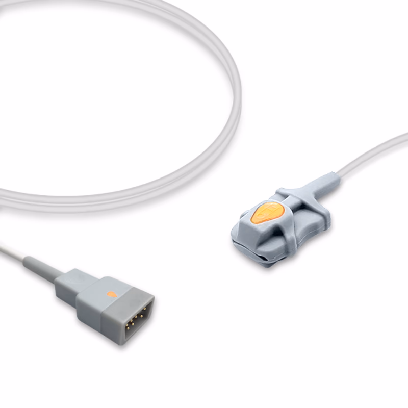 Compatible Pediatric Soft Tip SpO2 Sensor 1.0m (comparable to Nonin 8000SM) Reusable SKU: SS-040-PS10