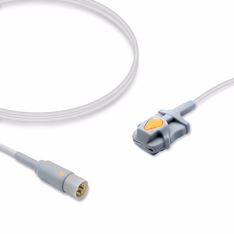 Compatible Pediatric Soft Tip SpO2 Sensor 3.0m (for use with Schiller) Reusable SKU: SS-048-PS30