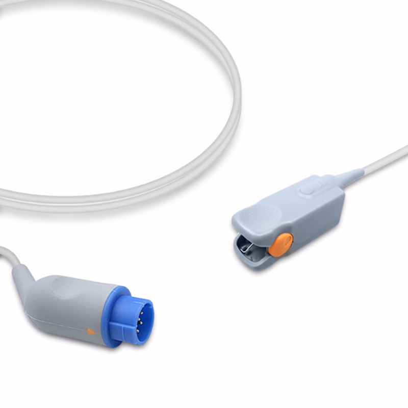 Compatible Pediatric Finger Clip SpO2 Sensor 3.0m (for use with Schiller, Technology: Nellcor Oxismart) Reusable SKU: SS-049-PF30