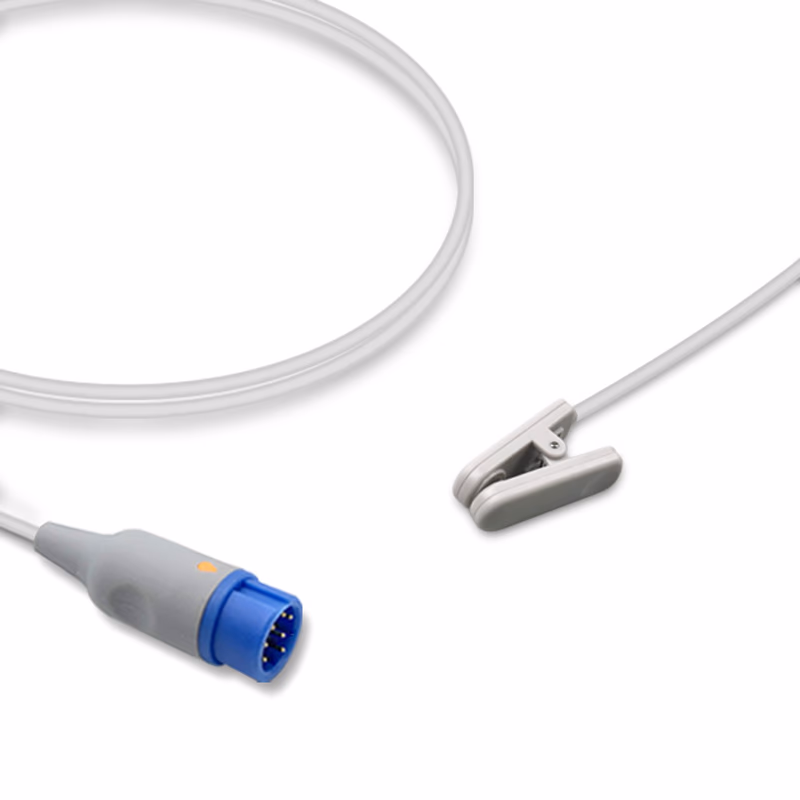 Compatible Adult Ear Clip SpO2 Sensor 3.0m (for use with Mindray, Technology: Nellcor Oxismart) Reusable SKU: SS-053-AE30