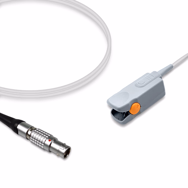 Compatible Adult Finger Clip SpO2 Sensor 3.0m (for use with Mindray, Technology: Criticare(CSI)) Reusable SKU: SS-054-AF30
