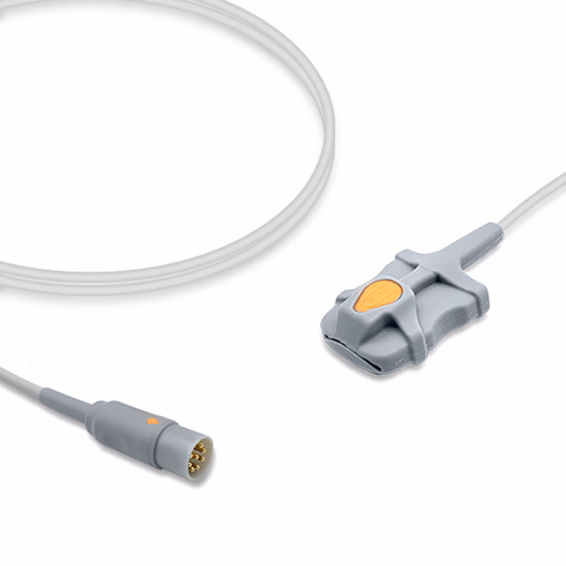 Compatible Adult Soft Tip SpO2 Sensor 3.0m (for use with Datascope) Reusable SKU: SS-059-AS30