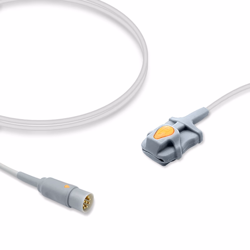 Compatible Pediatric Soft Tip SpO2 Sensor 3.0m (for use with Datascope) Reusable SKU: SS-059-PS30