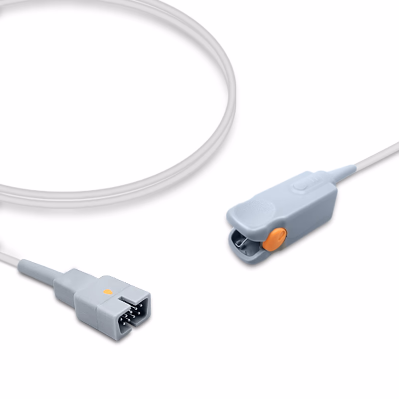 Compatible Pediatric Finger Clip SpO2 Sensor 1.0m (comparable to Biolight 15-100-0014, Technology: Digital) Reusable SKU: SS-064D-PF10