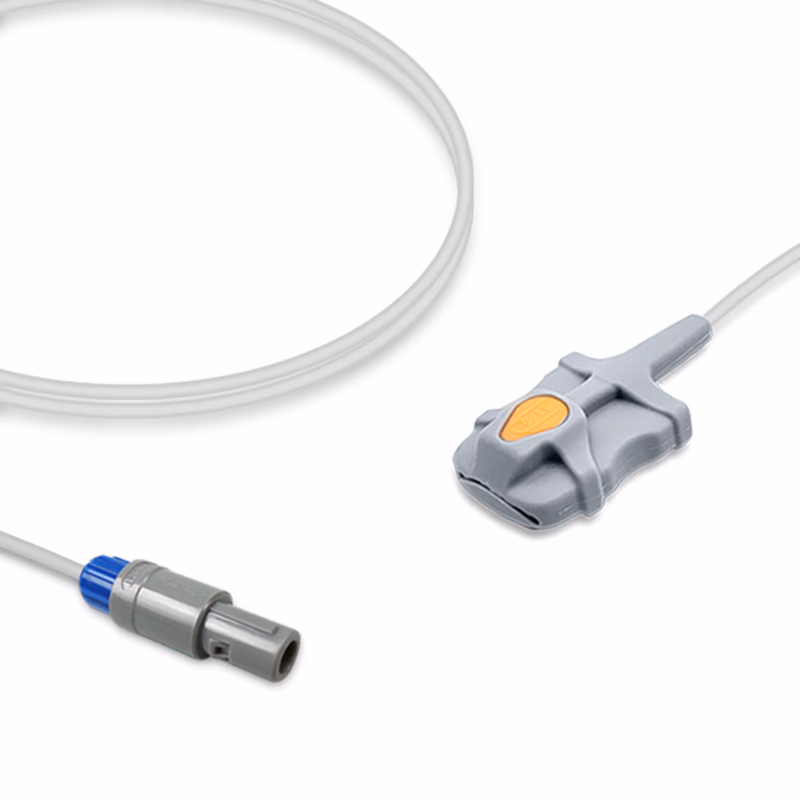 Compatible Adult Soft Tip SpO2 Sensor 3.0m (for use with Biolight, Technology: Nellcor Oxismart) Reusable SKU: SS-066-AS30