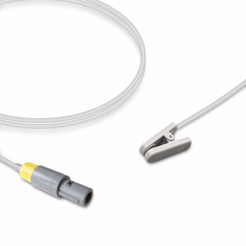 Compatible Adult Ear Clip SpO2 Sensor 3.0m (Technology: Digital) Reusable SKU: SS-074D-AE30