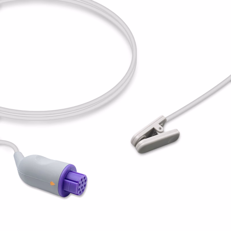 Compatible Adult Ear Clip SpO2 Sensor 3.0m (for use with Artema S&W, Technology: Ohmeda) Reusable SKU: SS-075-AE30