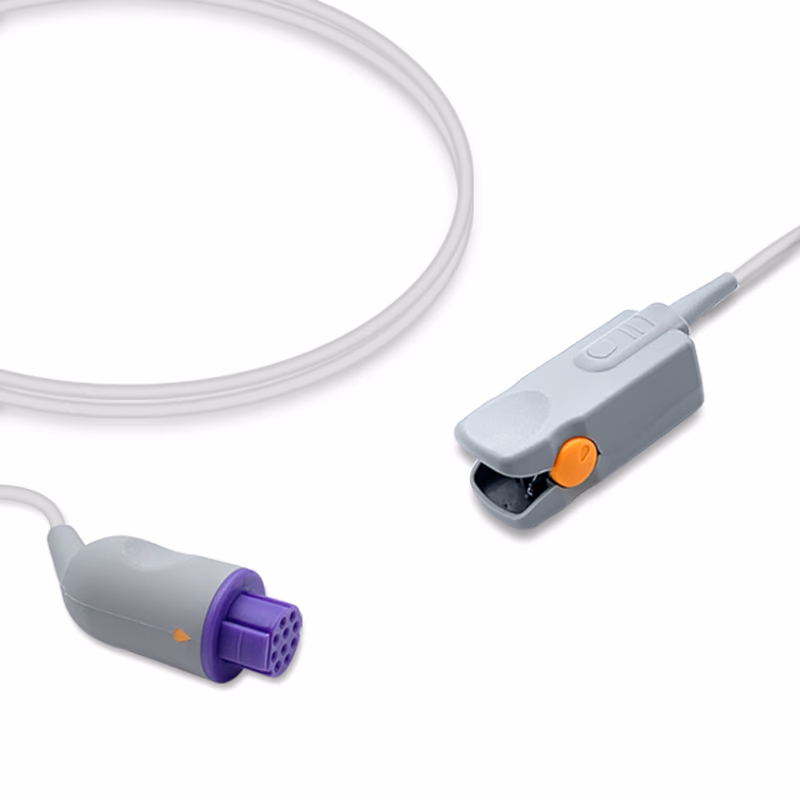 Compatible Adult Finger Clip SpO2 Sensor 3.0m (comparable to Artema S&W SL033057, Technology: Ohmeda) Reusable SKU: SS-075-AF30