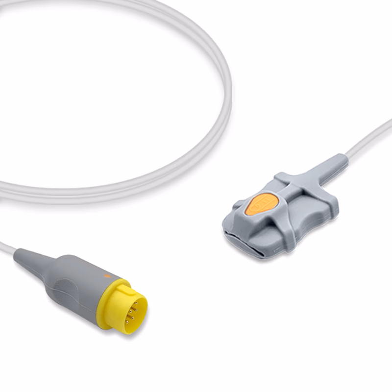 Compatible Adult Soft Tip SpO2 Sensor 3.0m (for use with MEK, Technology: Nellcor Oxismart) Reusable SKU: SS-080-AS30