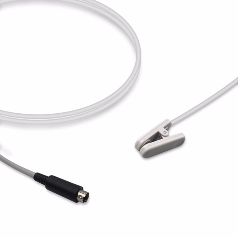 Compatible Adult Ear Clip SpO2 Sensor 3.0m (for use with Biosys, Technology: Nellcor Oxismart) Reusable SKU: SS-083-AE30
